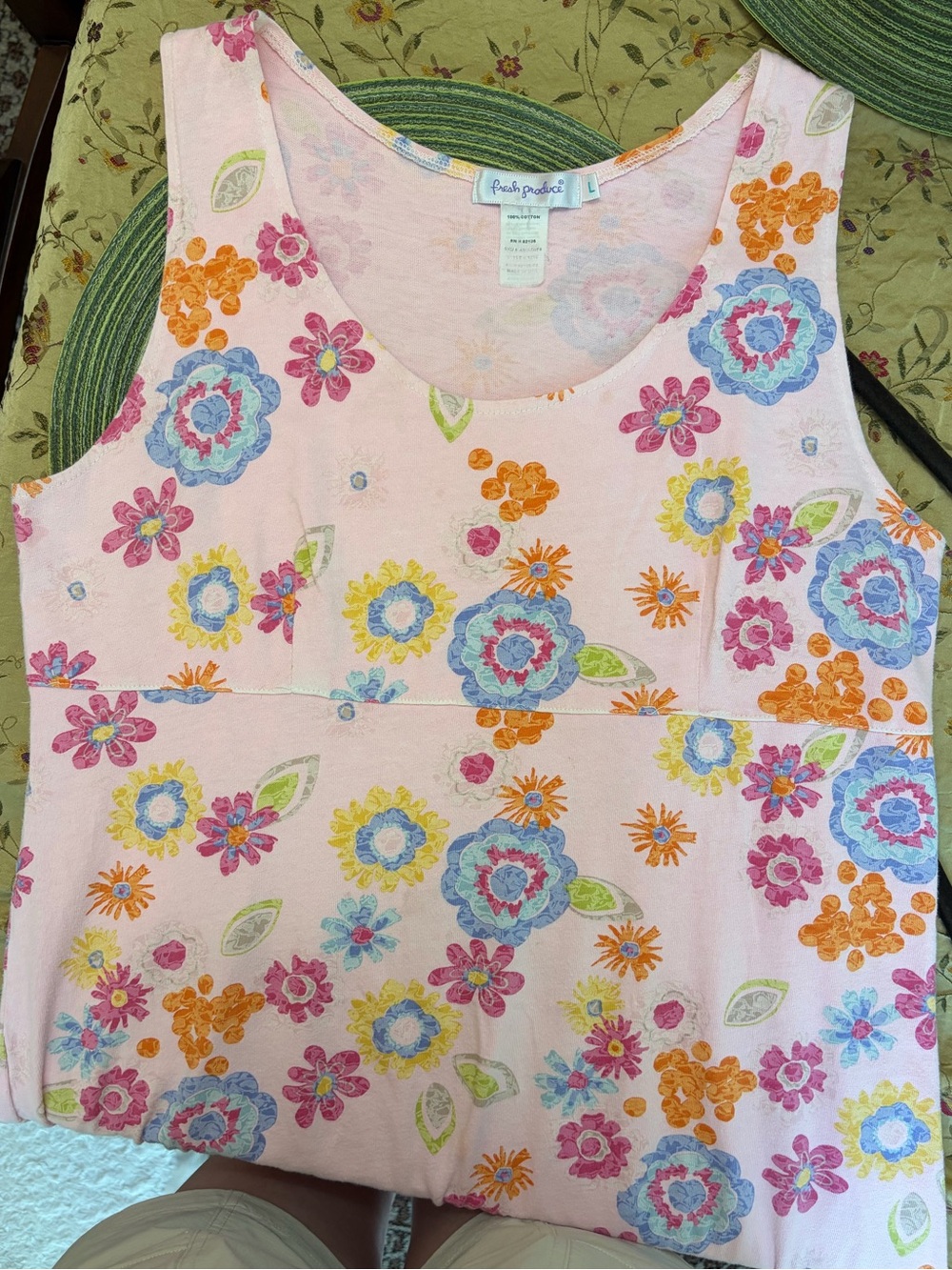 Fresh Produce Cotton Pink Floral Summer Dress - Picture 3 of 5